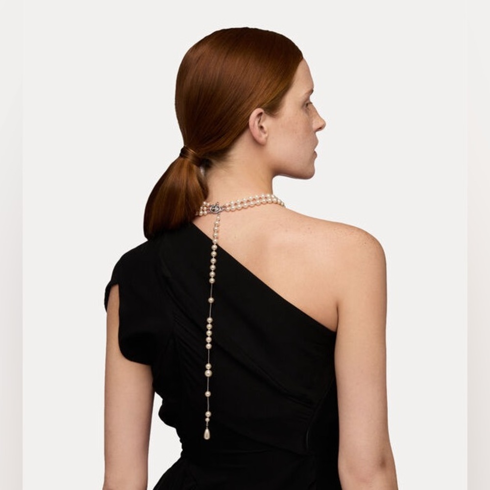 Vivienne Westwood Broken Pearl Necklace - Picture 11 of 14